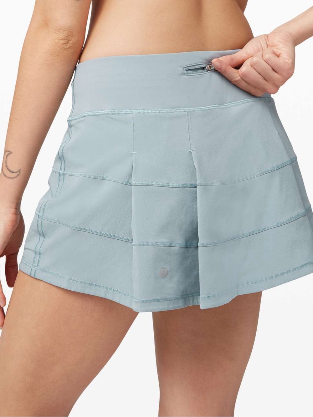 Lululemon Pace Rival Skirt - Blue Cast